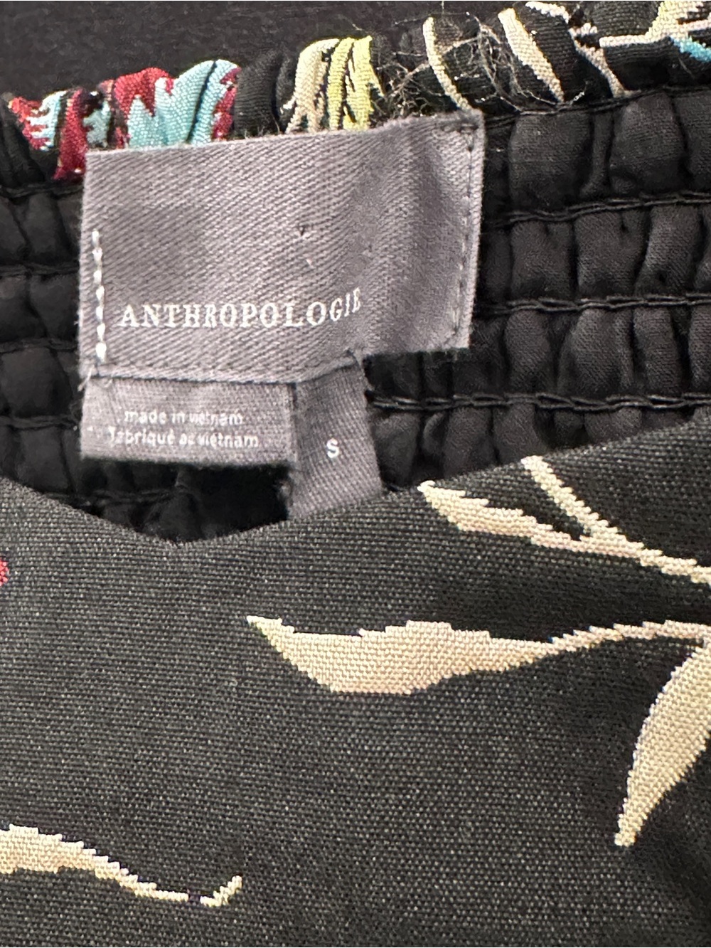 Anthropologie Floral Peplum Cami Top – New With Tags - Picture 7 of 12